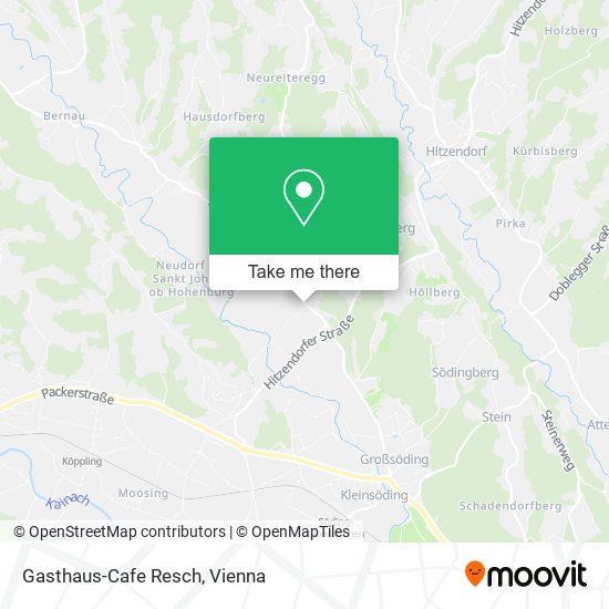 Gasthaus-Cafe Resch map