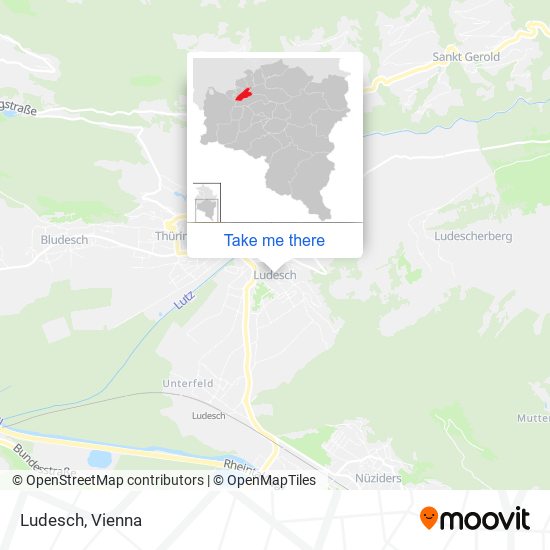 Ludesch map