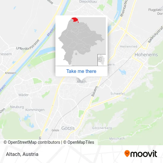 Altach map