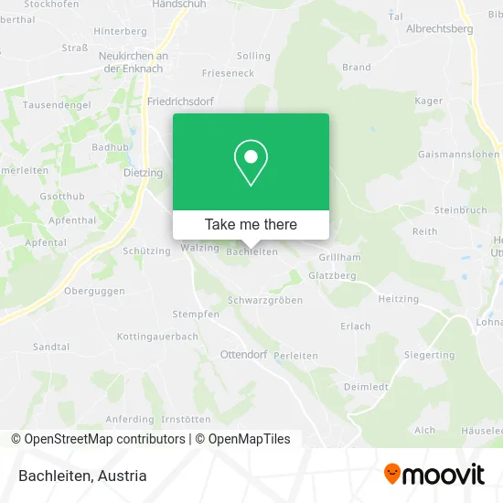 Bachleiten map