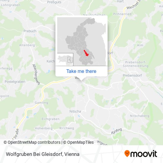 Wolfgruben Bei Gleisdorf map