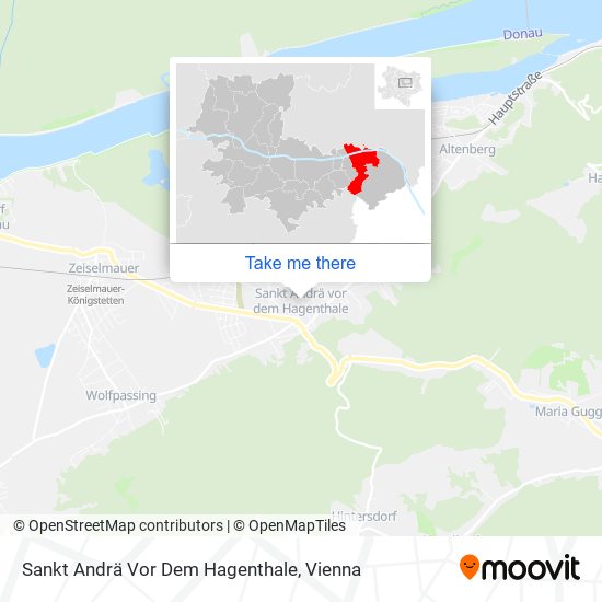 Sankt Andrä Vor Dem Hagenthale map