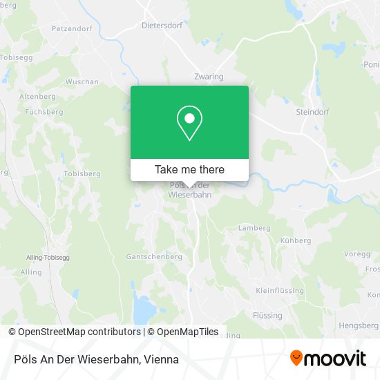Pöls An Der Wieserbahn map