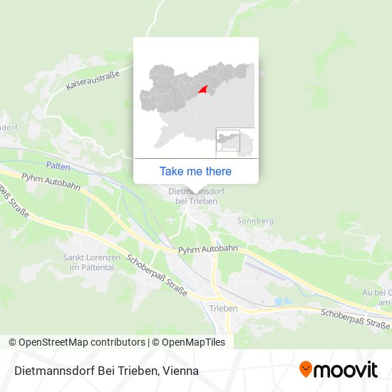 Dietmannsdorf Bei Trieben map