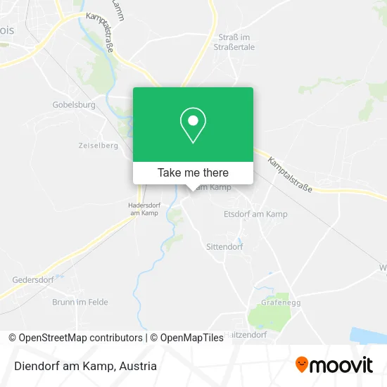 Diendorf am Kamp map