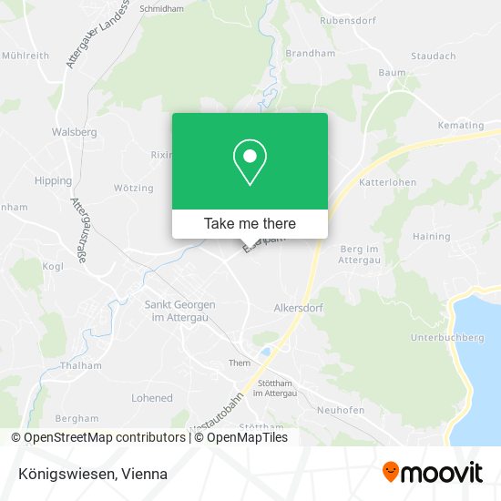 Königswiesen map