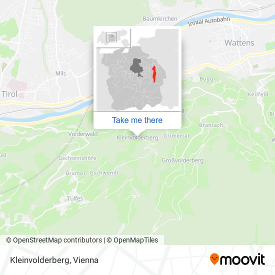 Kleinvolderberg map