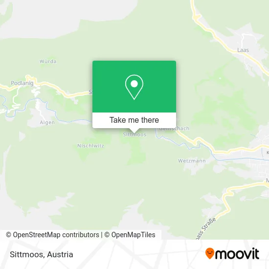 Sittmoos map