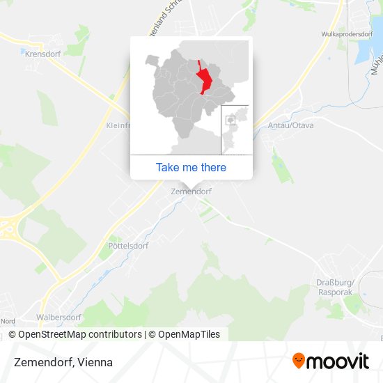 Zemendorf map