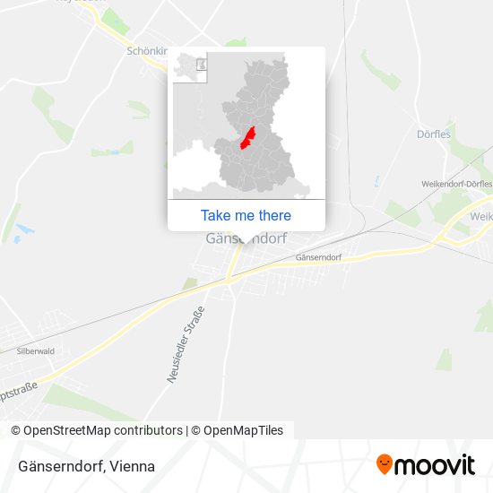 Gänserndorf map