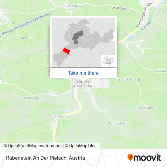 Rabenstein An Der Pielach map