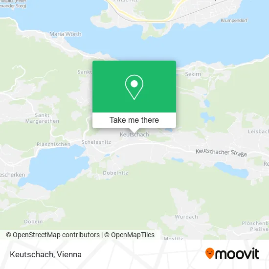 Keutschach map