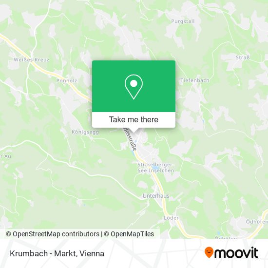 Krumbach - Markt map