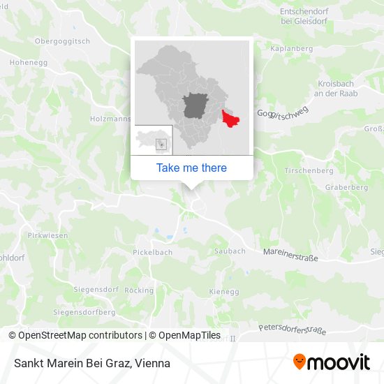 Sankt Marein Bei Graz map