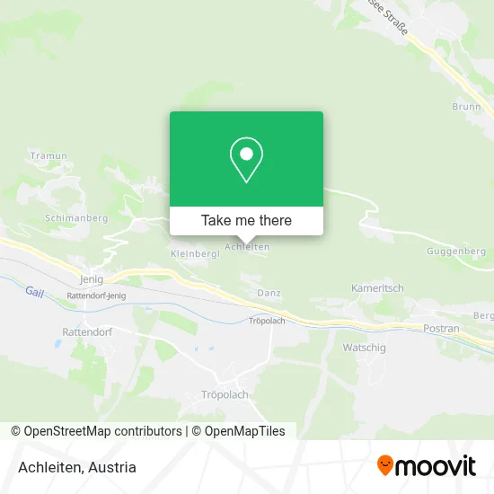 Achleiten map