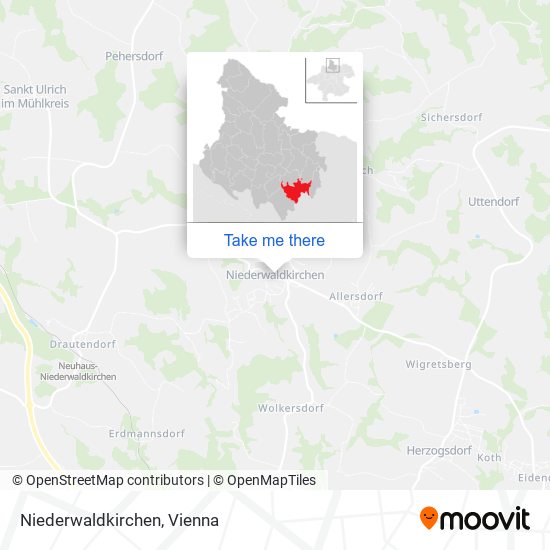 Niederwaldkirchen map