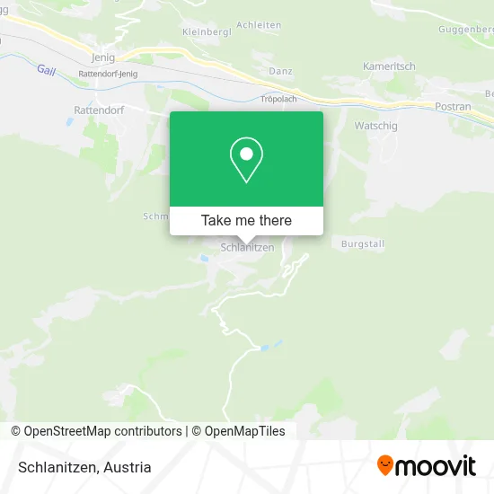 Schlanitzen map