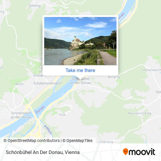 Schönbühel An Der Donau map