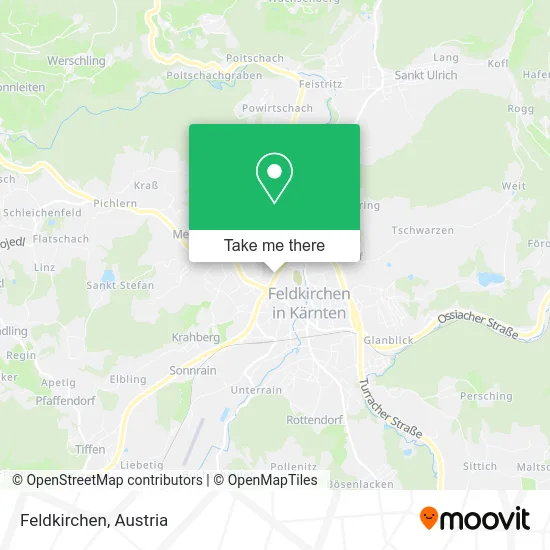 Feldkirchen map