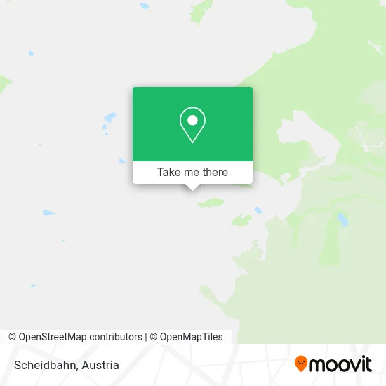 Scheidbahn map