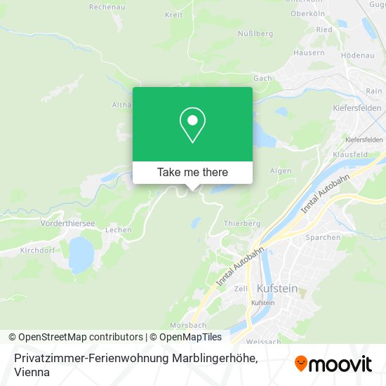 Privatzimmer-Ferienwohnung Marblingerhöhe map