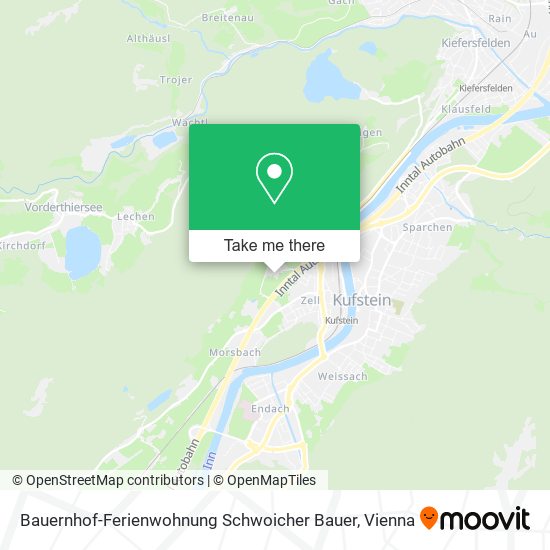 Bauernhof-Ferienwohnung Schwoicher Bauer map