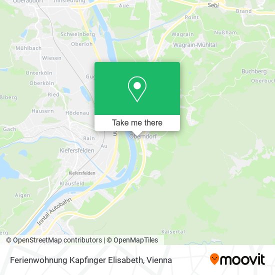 Ferienwohnung Kapfinger Elisabeth map