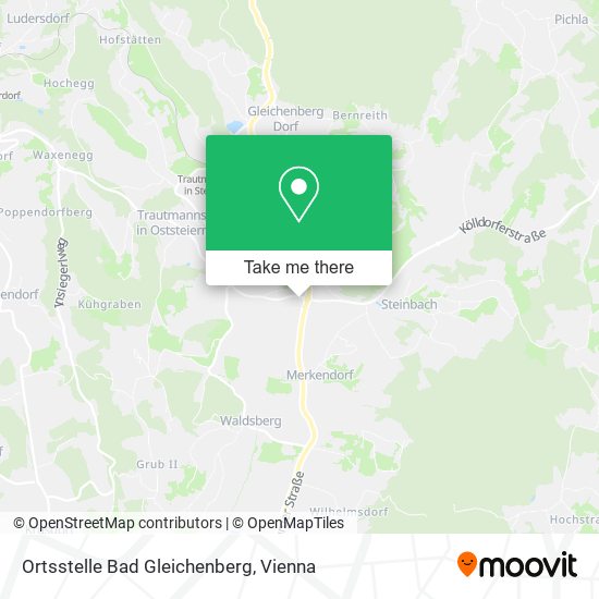 Ortsstelle Bad Gleichenberg map