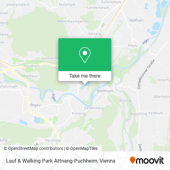 Lauf & Walking Park Attnang-Puchheim map