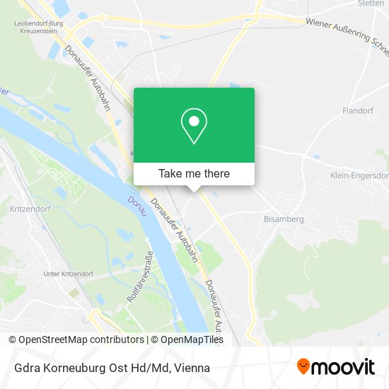 Gdra Korneuburg Ost Hd/Md map