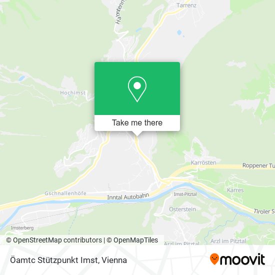 Öamtc Stützpunkt Imst map