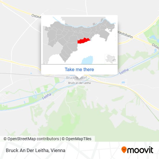 Bruck An Der Leitha map