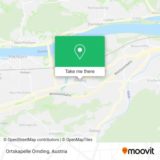 Ortskapelle Ornding map