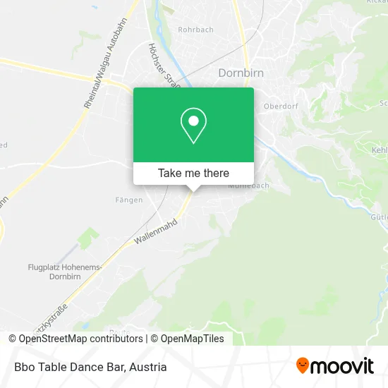 Bbo Table Dance Bar map
