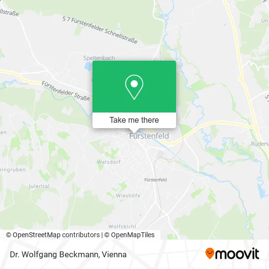 Dr. Wolfgang Beckmann map