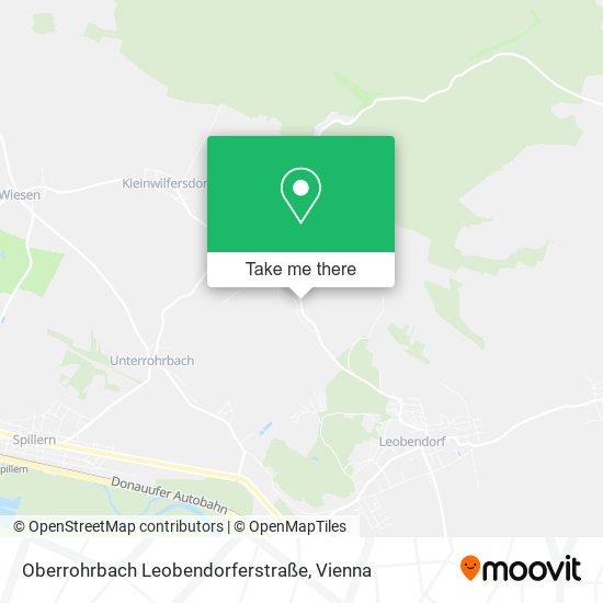 Oberrohrbach Leobendorferstraße map