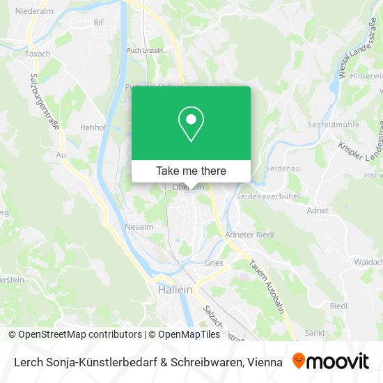 Lerch Sonja-Künstlerbedarf & Schreibwaren map