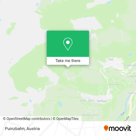 Puinzbahn map