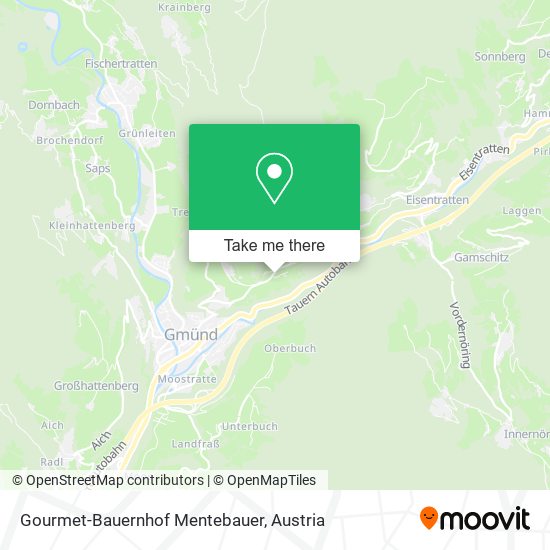 Gourmet-Bauernhof Mentebauer map