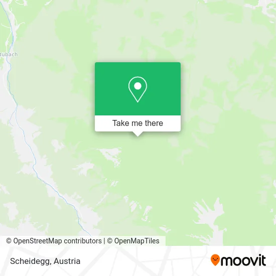 Scheidegg map