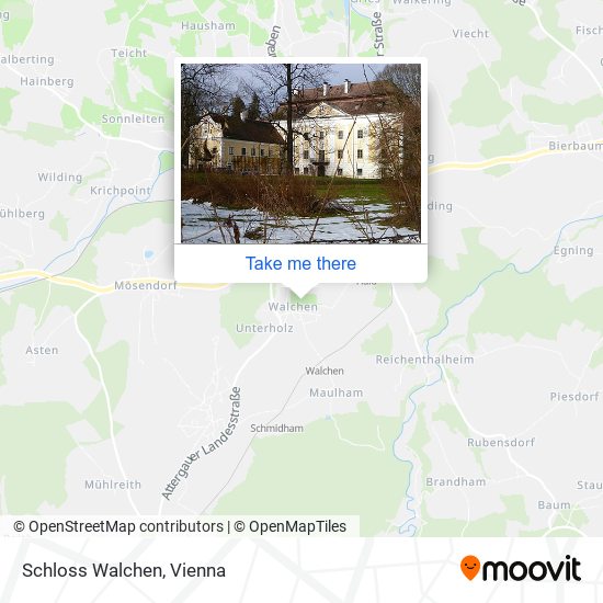 Schloss Walchen map