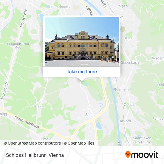 Schloss Hellbrunn map