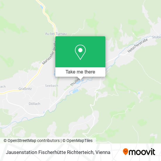 Jausenstation Fischerhütte Richterteich map