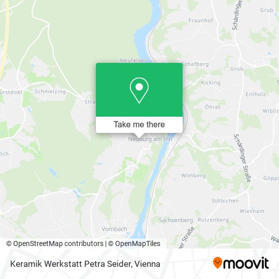 Keramik Werkstatt Petra Seider map