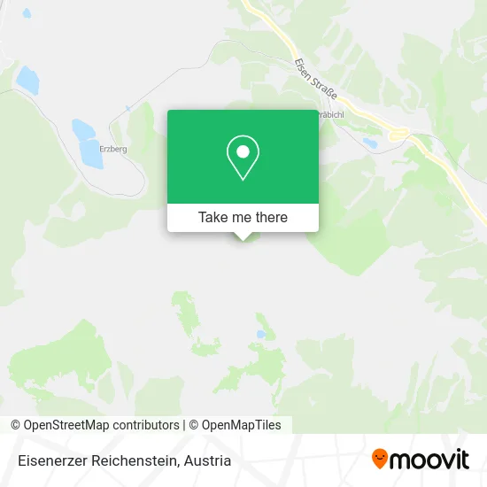 Eisenerzer Reichenstein map