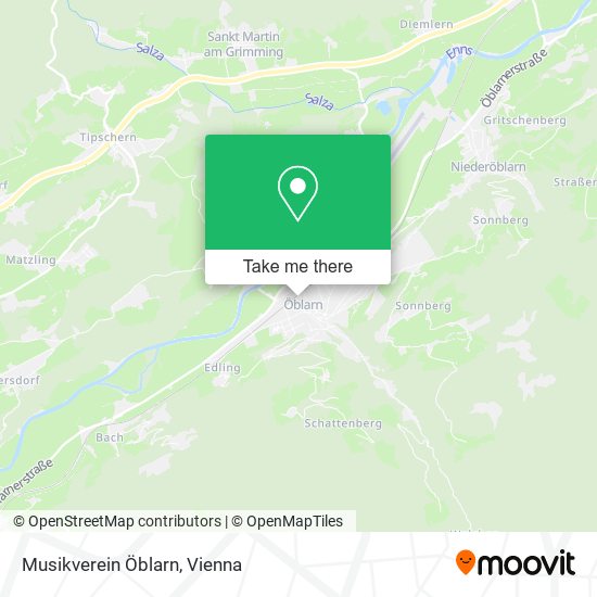 Musikverein Öblarn map