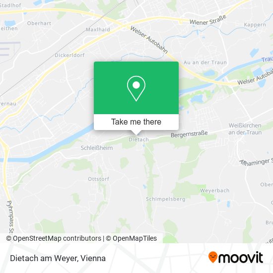 Dietach am Weyer map