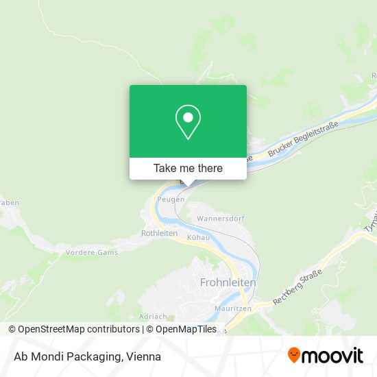 Ab Mondi Packaging map