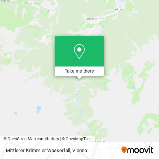 Mittlerer Krimmler Wasserfall map