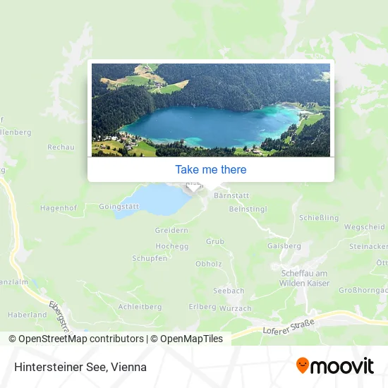 Hintersteiner See map